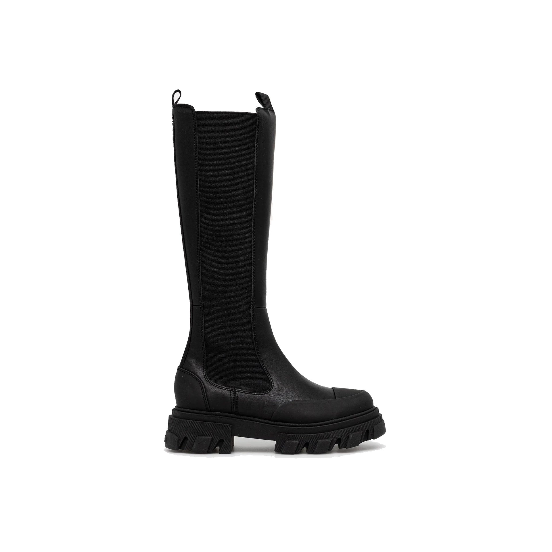 GANNI Cleated High Chelsea Boots – modesese