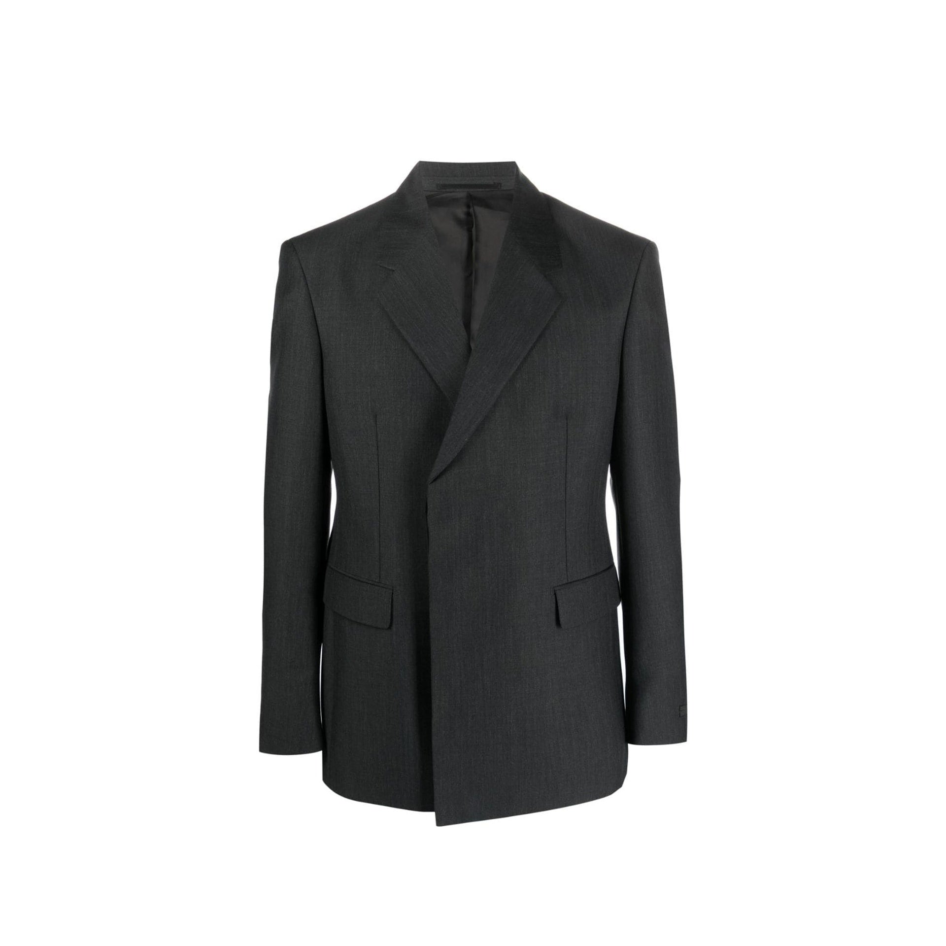Prada Double-Breasted Wool Jacket – modesese