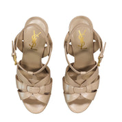 Saint Laurent Tribute Leather Sandals