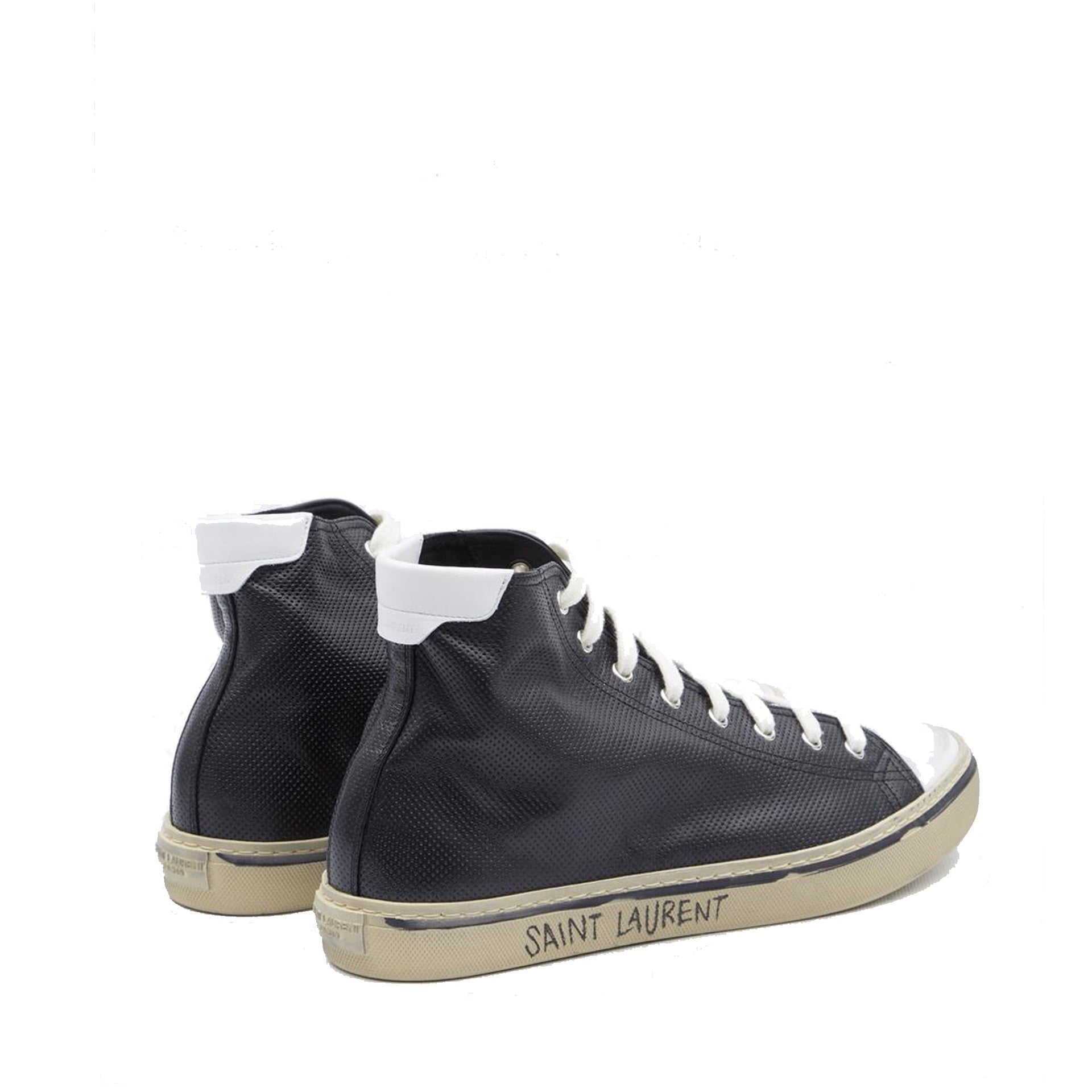 Saint Laurent Malibu Leather Sneakers – modesese