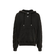 Off-White St. Matthew Over Cotton Hoodie Sweatshirt