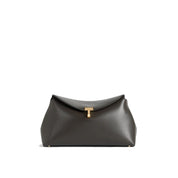 Toteme T-Lock leather clutch Bag
