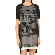 Dsquared2 Silk Printed Mini Dress