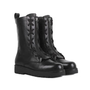Valentino Garavani Combat Leather Boots
