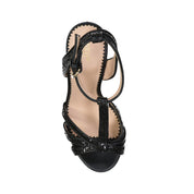 Red Valentino Sequins Heeled Sandals