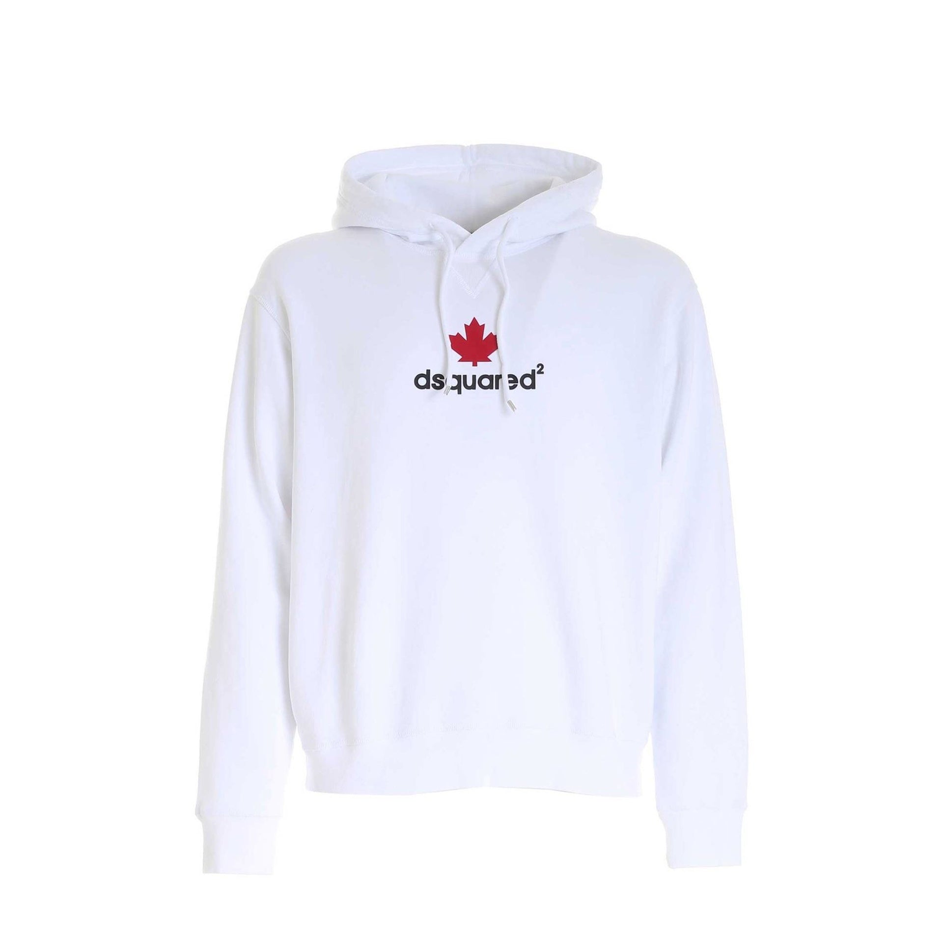 Dsquared2 Cotton Hooded Sweatshirt - MEN CLOTHING - DSQUARED2 - Tluxy New