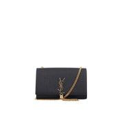 Saint Laurent Kate Small Tassel Grain Leather Napkin Shoulder Bag