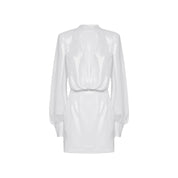 Blanca Vita Abelia Laminated Mini Dress