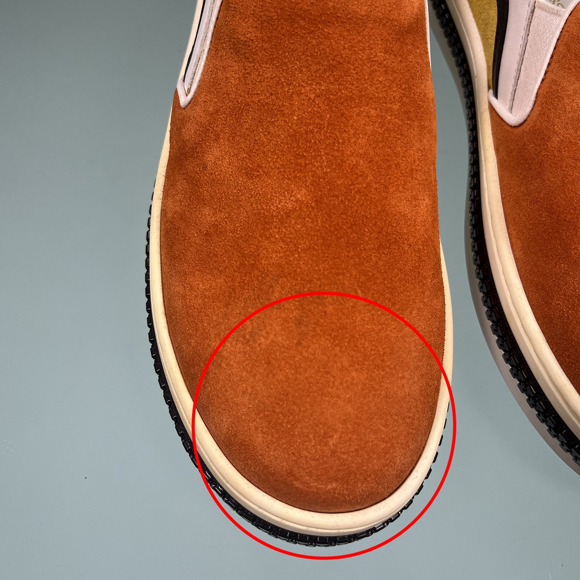 Sergio Rossi Leather Slip-On Sneakers