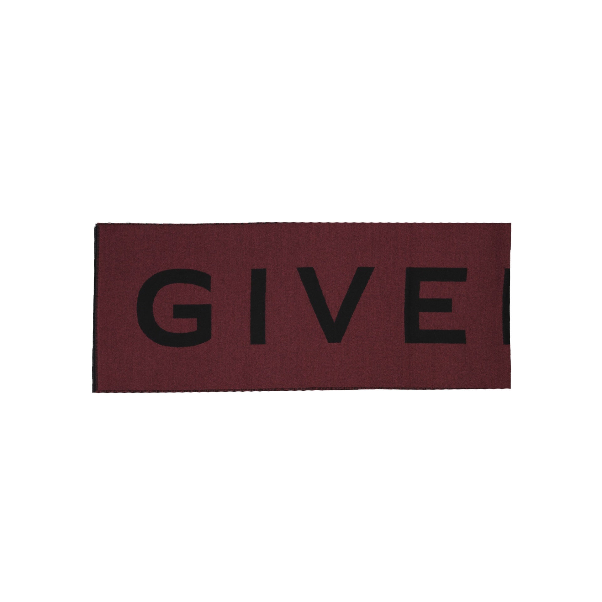 Givenchy Wool Logo Scarf