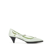 Prada Satin Cut-Out Pumps