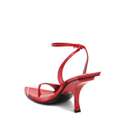 The Attico Mismatch Leather Sandals