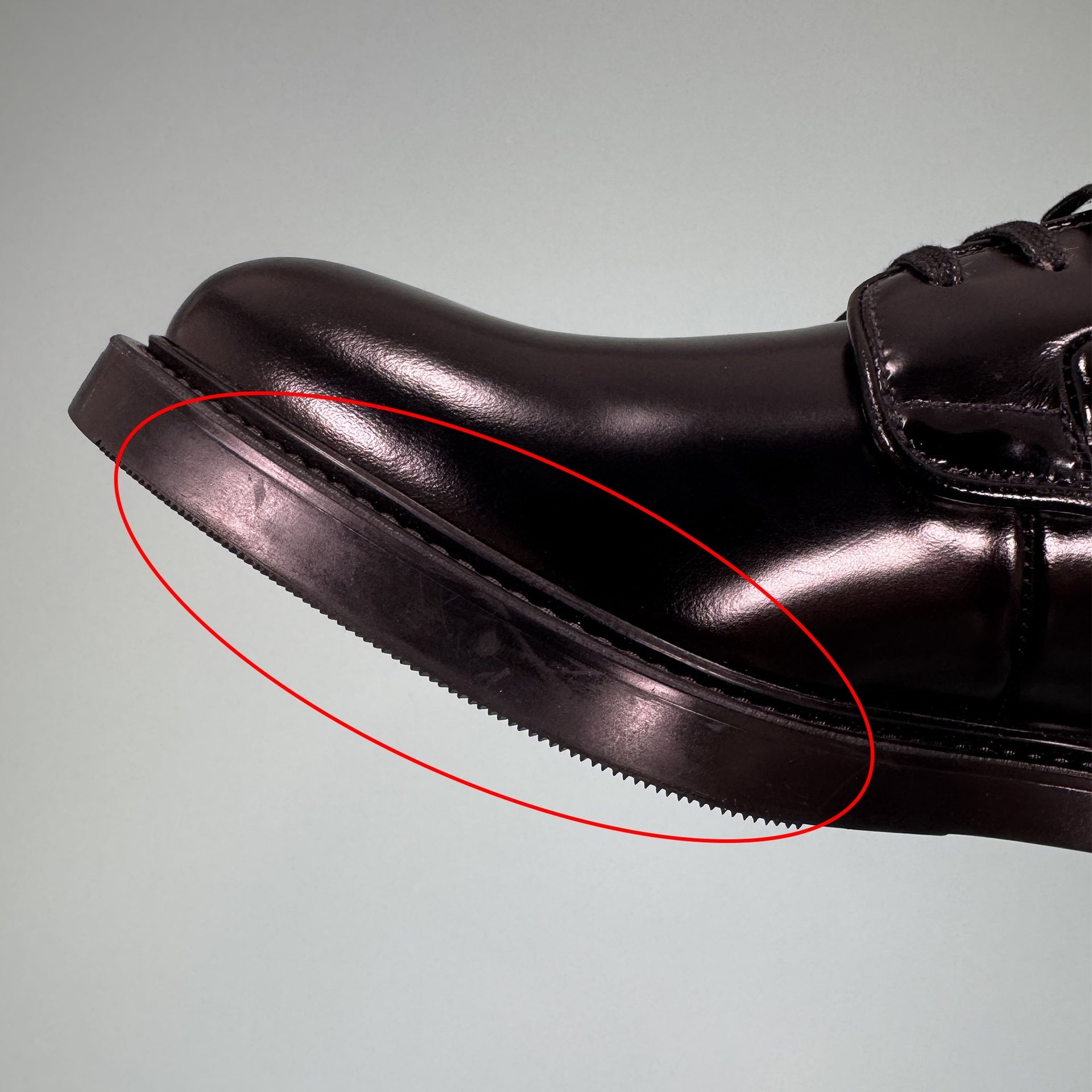 Prada Leather Ankle Boots