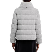 Herno Quilted Knit Bomber Jacket
