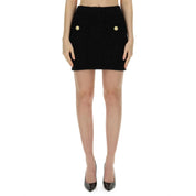 Balmain Tweed Mini Skirt