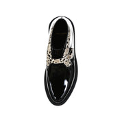 Saint Laurent Leather And Fur Boots