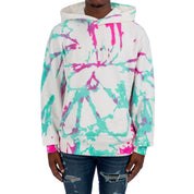 Amiri Logo Tie-Dye Hoodie Sweatshirt