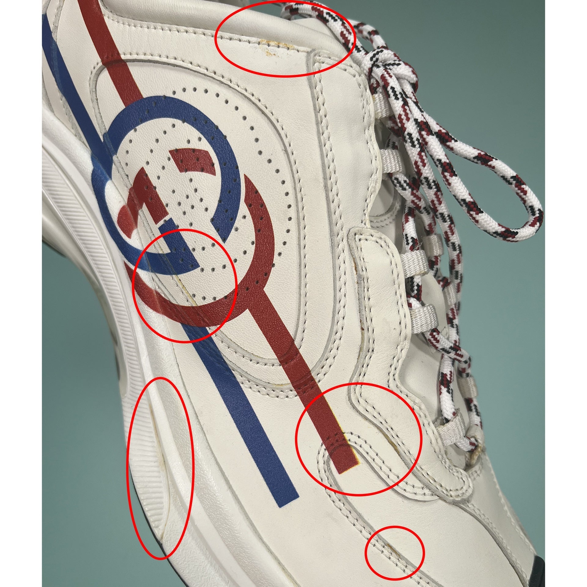 Gucci Run Leather Sneakers