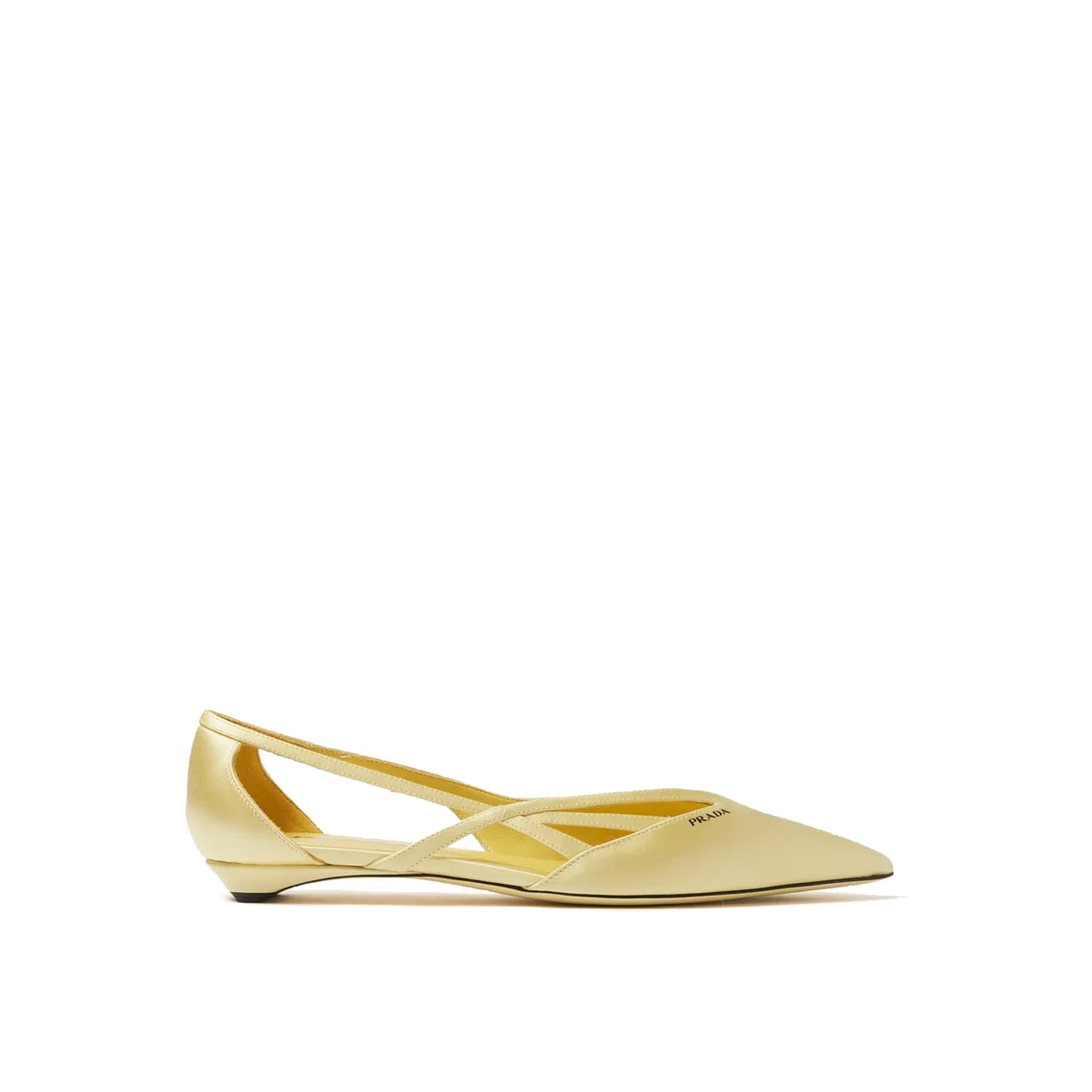 Prada Satin Ballerina Flats - WOMEN SHOES - PRADA - T.Luxy