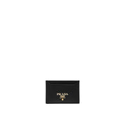 Prada Logo Leather Card Holder