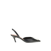 Amina Muaddi Camelia 60 Slingback Pumps