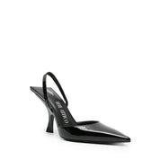 The Attico Ester Leather Slingback Pumps