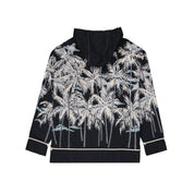 Palm Angels Hooded Printed Shirt