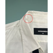 Dsquared2 Brace Detail Cotton Shirt