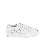 Jimmy Choo Cash Star Leather Sneakers