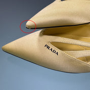 Prada Satin Ballerina Flats