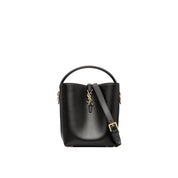 Saint Laurent Le 37 Small Leather Bucket Bag