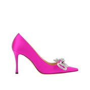 Mach & Mach Double Bow Satin Pumps