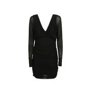 Saint Laurent Mini Draped Dress