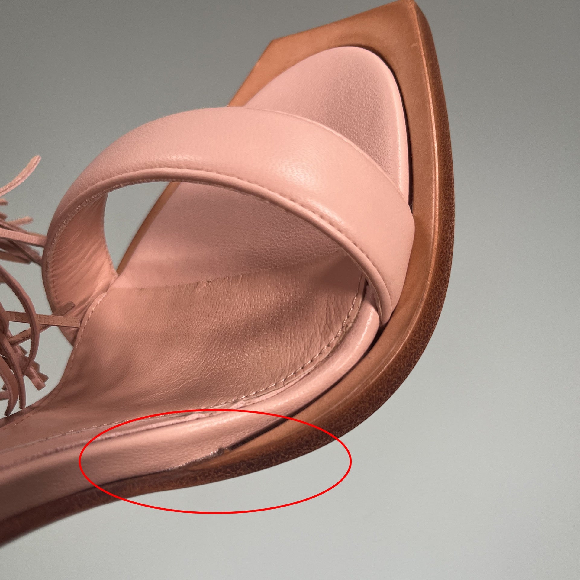 Alexander McQueen Leather Sandals