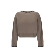Brunello Cucinelli Cashmere Sweater - WOMEN CLOTHING - BRUNELLO CUCINELLI - Tluxy New
