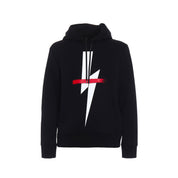 Neil Barrett Logo Hooded Sweatshirt