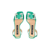 Sergio Rossi SR Twenty 060 Satin Sandals