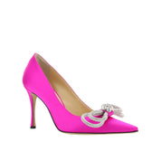 Mach & Mach Double Bow Satin Pumps