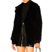 Alberta Ferretti Friday Rabbit Fur Jacket