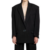 The Attico Wool Blend Blazer