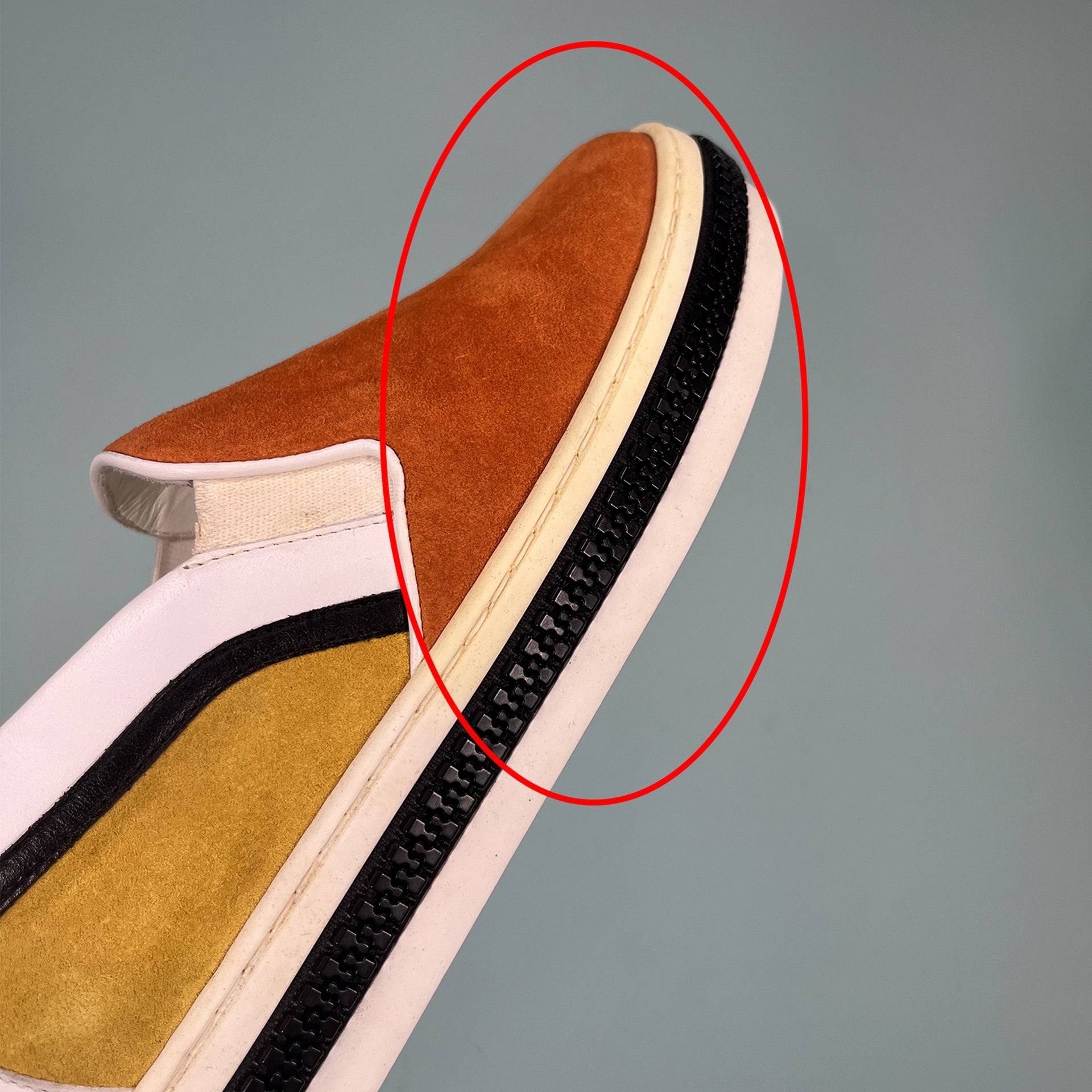 Sergio Rossi Leather Slip-On Sneakers