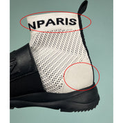 Balmain Logo Socks Sneakers