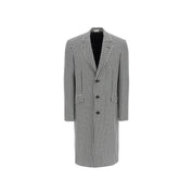 Alexander McQueen Pied-De-Poule Wool Coat