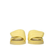 Gia Borghini Leather Slippers