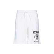 Moschino Couture Cotton Logo Shorts