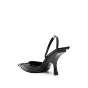 The Attico Ester Leather Slingback Pumps