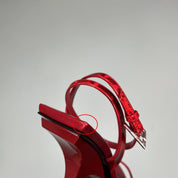 The Attico Mismatch Leather Sandals