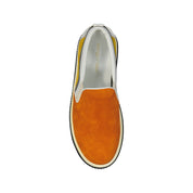 Sergio Rossi Leather Slip-On Sneakers