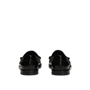 Dolce & Gabbana Leather Logo Loafers