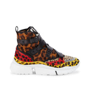 Chloè Sonnie Leopard-Print High-Top Sneakers
